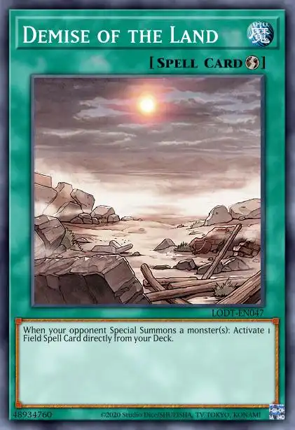 Edison Rulings for Demise of the Land